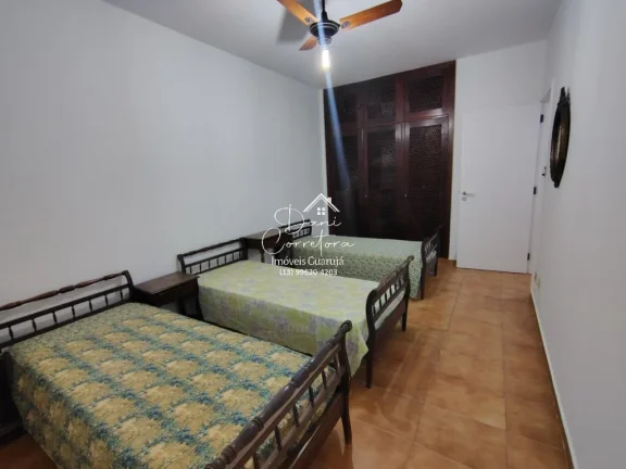 Imagem Apartamento frente mar de 2 quartos com suíte, 2 salas e vaga de garagem nas Pitangueiras, Guarujá-SP: Imperdível oportunidade!