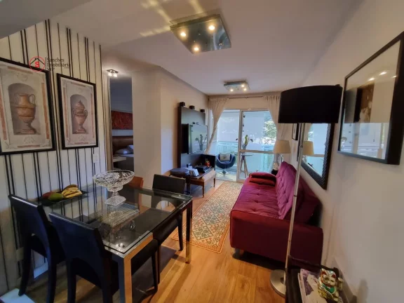 Imagem VENDO, lindo apartamento 40m, 1 dorm, mobiliado, 1 vaga