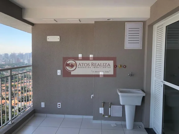 Imagem Apartamento com sacada em Santo Amaro - São Paulo | 59m², 2 dormitórios, 1 suíte, 2 banheiros | R$720.000