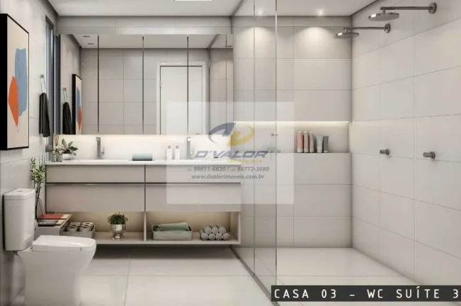 Imagem Vendo Casas em Condomínio Fechado de 135 m² a 180 m², 3 suítes, escritório e 2 vagas