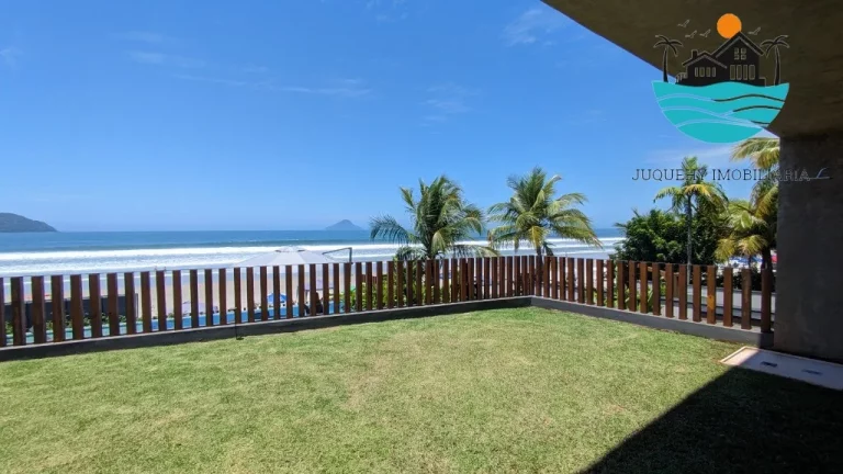 Imagem PÉ NA AREIA JUQUEHY - 5 Suítes, piscina, jacuzzi, terraço gourmet, vista para as ilhas, churrasqueira, 383 m² | Juquehy Imobiliária