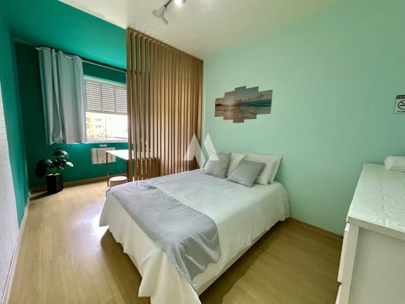 Imagem Apartamento com 2 dormitórios à venda, 75 m² - Encruzilhada - Santos/SP