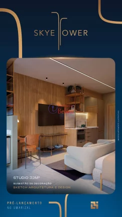 Imagem Imóveis Belém vende Sky Tower Studio na planta 32m² Imagem Imóveis Belém vende Sky Tower Studio na planta 32m²