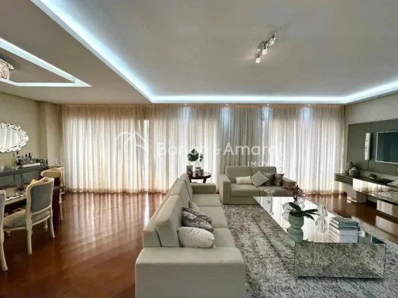Imagem Espetacular apartamento à venda no Cambuí, com 4 dormitórios, sendo 3 suítes, e um total de 5 ba...