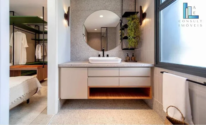 Imagem Apartamento à venda a 300 metros do metrô Brooklin com 86m2 - 2 suítes e vaga de garagem em São Paulo - SP