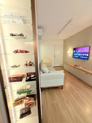Imagem Apartamento mobiliado, 2 dormitórios (2 suítes) Pérola Villa Branca, Jacare