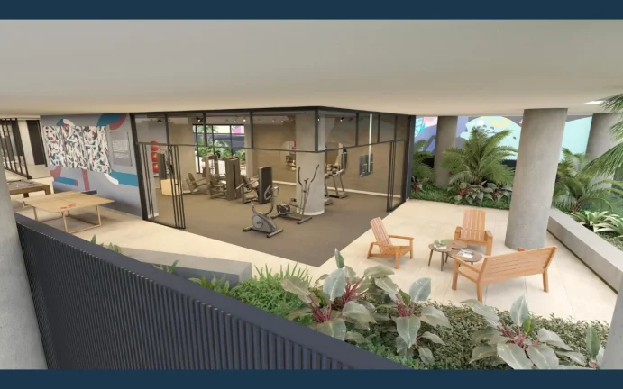 Imagem Studio em frente ao edifício Copan - 25,59M², Academia, SPA, Lavanderia.