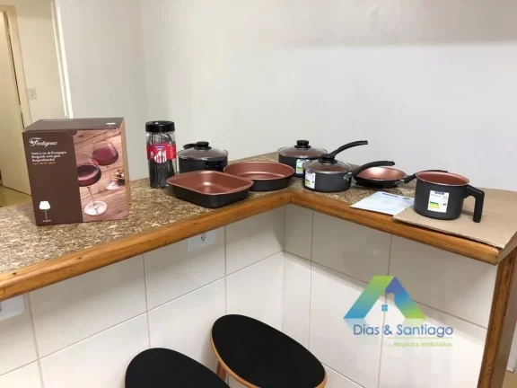 Imagem Apartamento com 1 dormitório à venda, 41 m² por R$ 426.000 - Santo Amaro - São Paulo/SP
