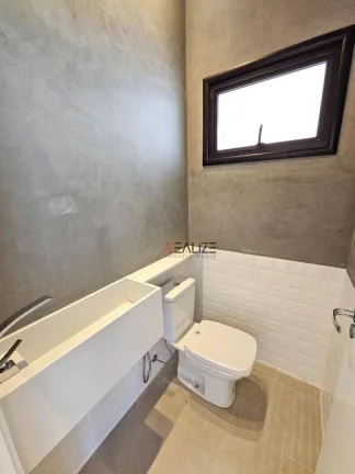 Imagem Casa moderna com 3 suítes à venda, 191 m² por R$ 1.590.000 - Condomínio Fechado - Indaiatuba/SP