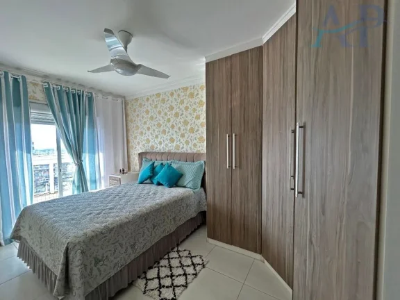 Imagem Apartamento em Praia Grande com 2 Dormitórios Vista Mar no Boqueirão