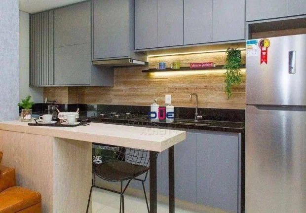 Imagem Apartamento com 1 dormitório à venda, 54 m² por R$ 690.000 - Boqueirão - Santos/SP