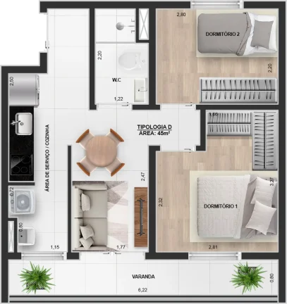 Imagem APARTAMENTO RESIDENCIAL em São Paulo - SP, Vila Carrão