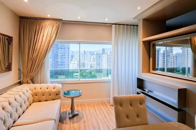Imagem Este apartamento mobiliado é uma excelente opção para quem busca conforto e praticidades. Com 1 q...