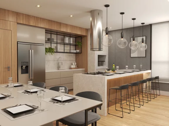 Imagem BOM RETIRO - Cobertura Duplex 3 quartos com 2 suíte. 2 vagas. 114m²
