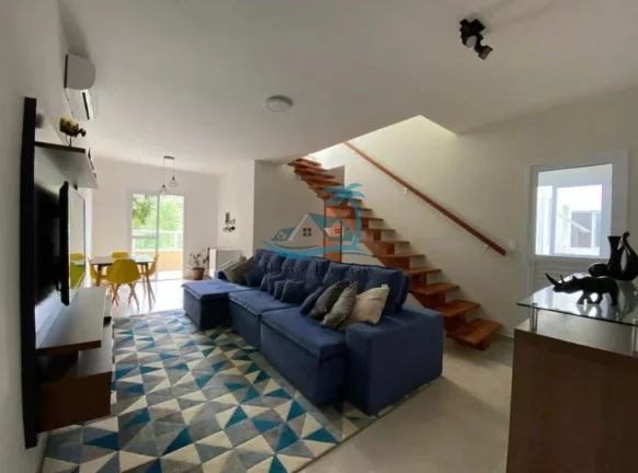 Imagem Vendo Lindíssima cobertura duplex nova com 3 dormitórios, 150 m² nas Toninhas - Ubatuba