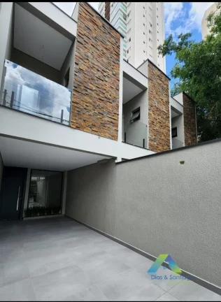Imagem Sobrado novo com 3 Quartos e 4 banheiros à Venda, 150 m² na Vila Mariana!!
