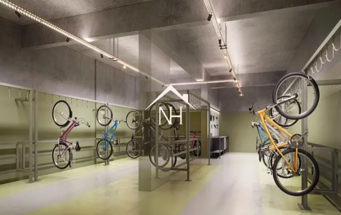 Imagem studio de 37m em Indianópolis com terraço gourmet,bicicletário,lavanderia,coworking,fitness,piscina,pet place,espaço gourmet,lareira,yoga,skybar