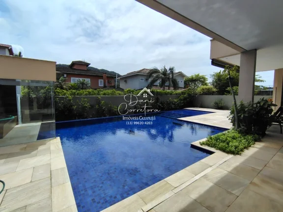 Imagem Imperdível oportunidade: Casa de luxo em condomínio na Enseada, Guarujá-SP! 6 quartos, 6 suítes, 3 salas, 7 banheiros, 4 vagas de garagem, 300m².
