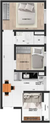 Imagem APARTAMENTO RESIDENCIAL em São Paulo - SP, Itaquera