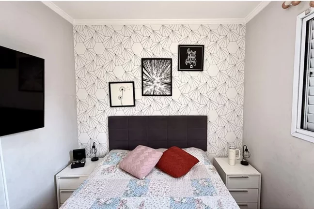 Imagem Apartamento à Venda com 46m², Varanda, Móveis Planejados, Conforto e Lazer à Porta de Casa