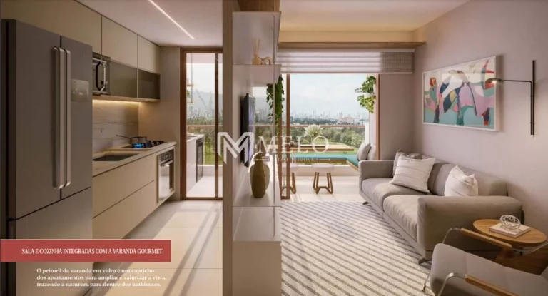 Imagem Parque das Palmeiras- 56,15m²,com 2 ou 3 quartos (01 suíte), sala, cozinha, varanda, wc..