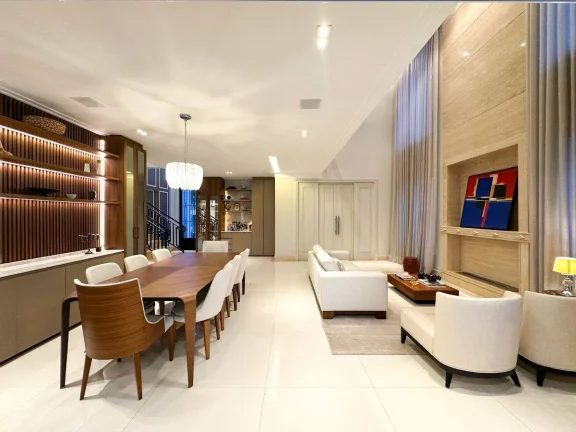 Imagem Casa com 4 dormitórios à venda, 420 m² por R$ 7.500.000,00 - Centro Comercial Jubran - Barueri/SP