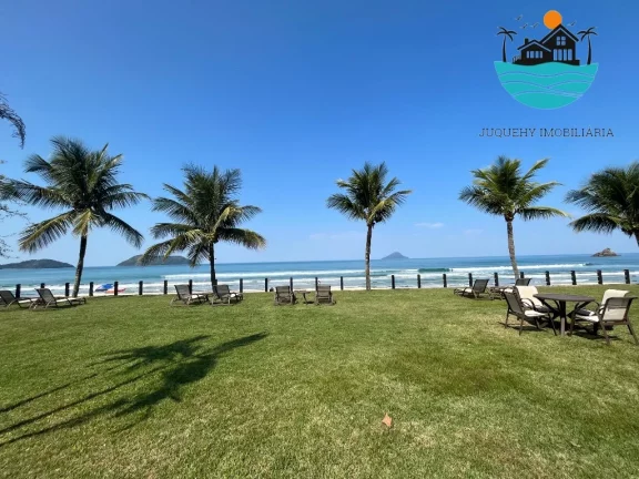 Imagem Alugar casa Juquehy - Casa em Condomínio 4 dormitórios, 3 suítes, 4 vagas, serviço e apoio de praia privativo - máx. 10 pessoas | Juquehy Imobiliária.
