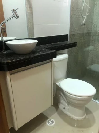 Imagem Cobertura com 2 dormitórios, 124 m² - venda por R$ 530.000,00 ou aluguel por R$ 3.060,00/mês - Vila Tibiriçá - Santo André/SP