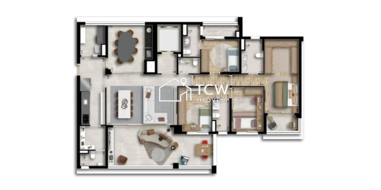 Imagem Apartamento à venda no bairro Chácara Santo Antônio (Zona Sul) - São Paulo/SP, Zona Sul