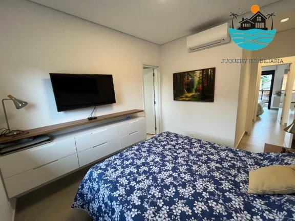 Imagem Imóveis a Venda em Juquehy, Locação Temporada na Rua da Praia em Juquehy com 4 suítes e 200m² de área construída | Juquehy Imobiliária