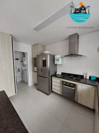 Imagem Casas para Alugar Temporada Juquehy - (Canto direito) pertinho da praia, 5 suítes, piscina aquecida, sauna, máx. 14 pessoas | Juquehy Imobiliária