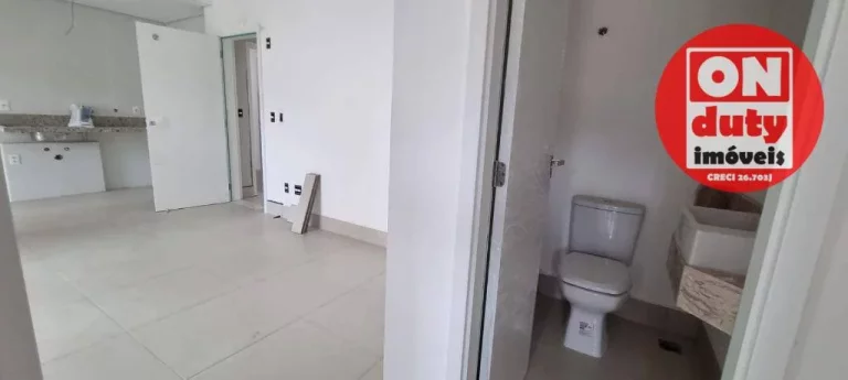 Imagem Apartamento com 1 dormitório à venda, 54 m² por R$ 690.000,00 - Boqueirão - Santos/SP
