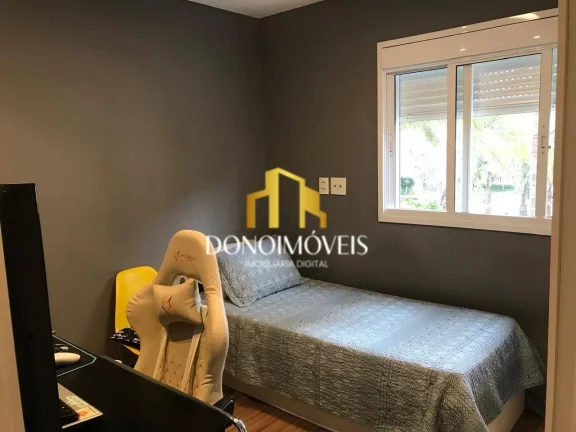 Imagem Apto 106m andar baixo Cond Auge Home Resort Centro SBC