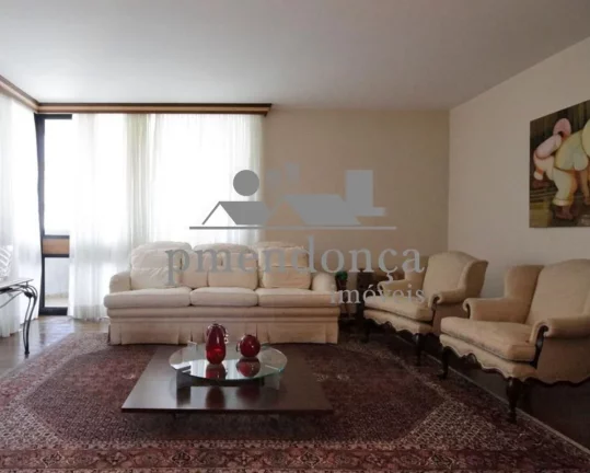 Imagem Apartamento Higienópolis em andar alto, com 327m² bem distribuído e uma vista maravilhosa.