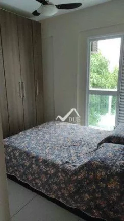 Imagem Apartamento com 2 dormitórios sendo 1 suite, vaga suficiente e garantida à venda, 75 m² por R$ 570.000 - Campo Grande - Santos/SP