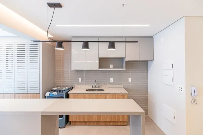 Imagem Apartamento 65M², 2Q, 1 Suíte, 2 Banheiros, 1 Vaga, Academia, Piscina, Churrasqueira, Piscina Aquecida, Salão de Festas e Jogos, Quadra, Bicicletário.