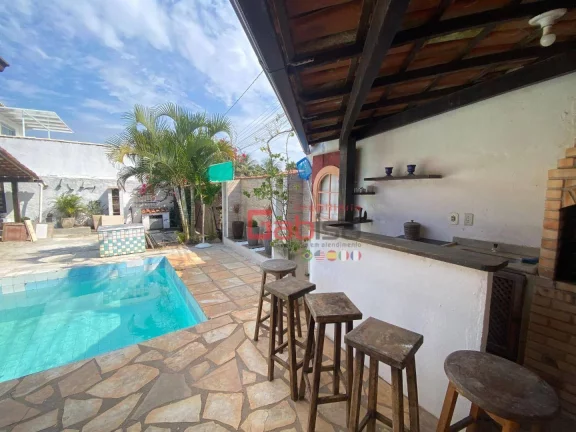 Imagem Casa com 13 quartos, ideal para Pousada e Airbnb lazer com piscina e churrasqueira à venda, 197 m² por R$ 850.000,00 - Rasa - Armação dos Búzios/RJ.