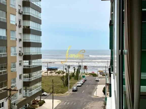 Imagem Belíssimo apartamento 3 dormitorios com vista para o mar mobiliado