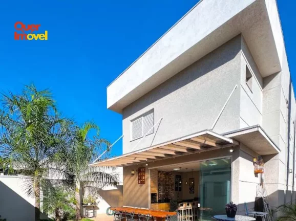 Imagem Imperdível oportunidade: Casa de alto padrão em condomínio no Jardim Cybelli, Ribeirão Preto-SP - 3 quartos, 3 suítes, 3 salas, 5 banheiros, 4 vagas, 190m².