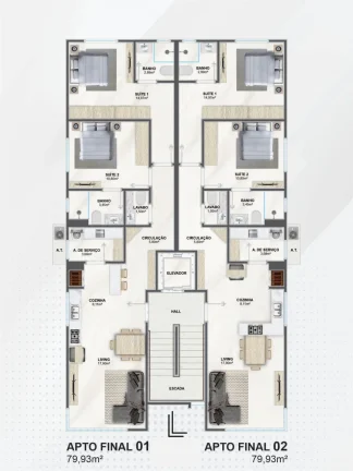 Imagem Apartamento em Camboriú construção com diferenciais únicos
