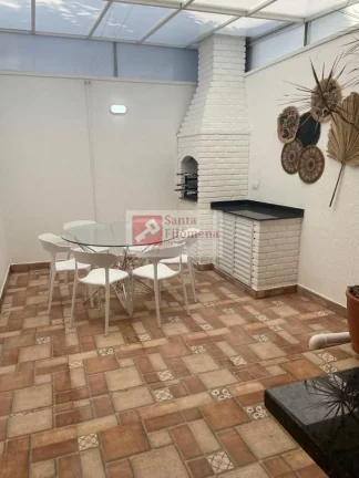 Imagem Sobrado para Venda em Santo André, Vila Pires, 3 dormitórios, 1 suíte, 3 banheiros, 2 vagas