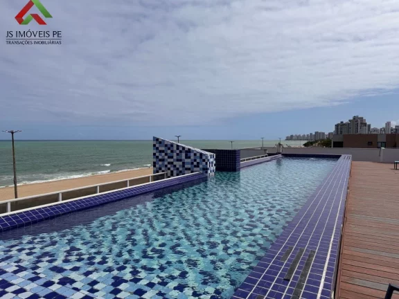 Imagem Oportunidade única: Apartamento à venda em Jaboatão dos Guararapes-PE, Piedade - 1 quarto Mobiliado