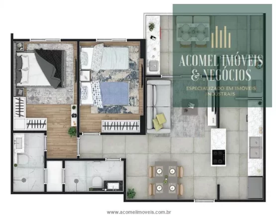 Imagem Apartamentos no Litoral para venda em Praia Grande no bairro Vila Guilhermina