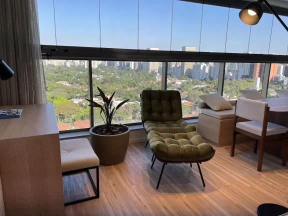 Imagem Apartamento para Locação em São Paulo, Pinheiros, 2 dormitórios, 1 banheiro, 1 vaga