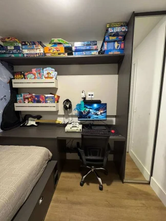 Imagem Apartamento à venda com 3 dormitórios (1 suíte), varanda com churrasqueira e 2 vagas – Condomínio com lazer completo