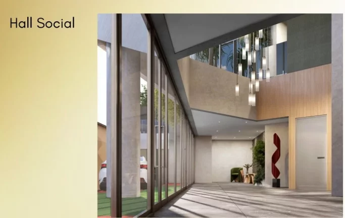 Imagem Luxuoso apartamento de 3 quartos e 3 suítes à venda em Santo André-SP, Jardim Bela Vista! 135m², 4 banheiros, 3 vagas de garagem no Condomínio Vitrúvio.