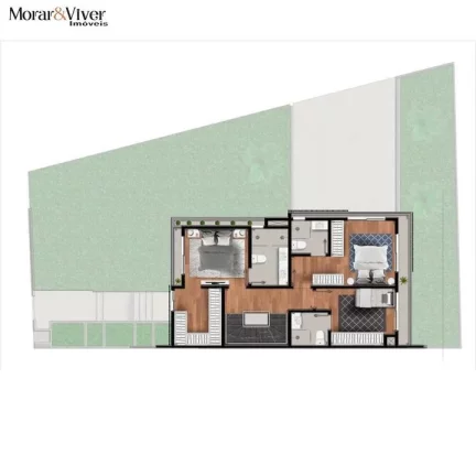 Imagem Casa para Venda em Curitiba, Ahú, 3 dormitórios, 3 suítes, 4 banheiros, 2 vagas