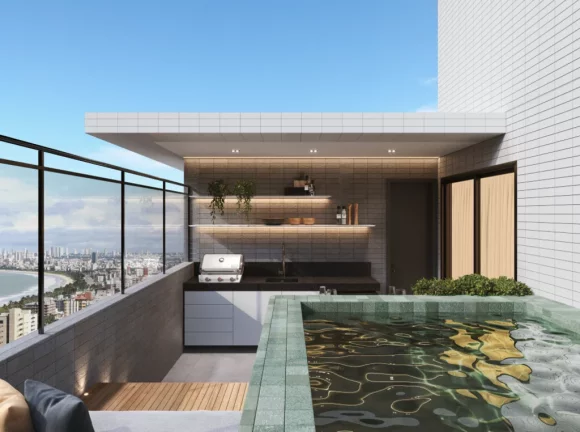 Imagem Apartamento à venda em Cabedelo, Intermares, com 3 quartos, 135,33m2