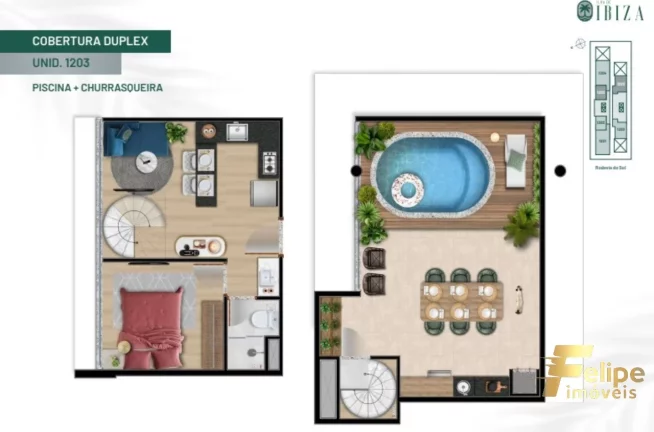 Imagem APARTAMENTO STUDIO NA PRAIA DE ITAPARICA / VILA VELHA - ES