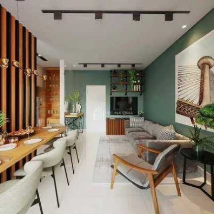 Imagem Apartamento em construção, 2 dormitórios à venda por R$ 393.818,13- Edifício EAST SIDE 3003 - Horto Florestal - Teresina/PI